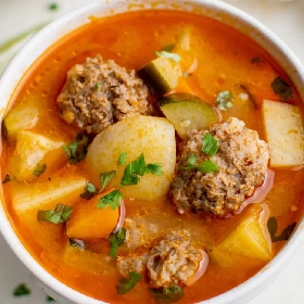 Albondigas Caldo