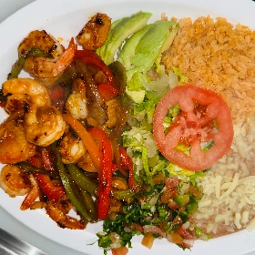 Combo 10: Shrimp Fajitas