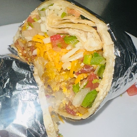 Bacon Breakfast Burrito