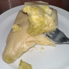 Cheese Green Salsa Tamale