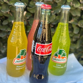 Mexican Bottled Soda 355 ml.
