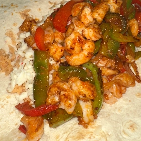 Shrimp Burrito