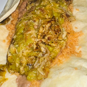 Chile Verde Burrito
