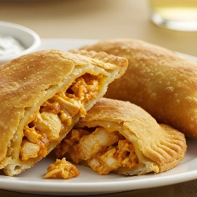 3 Chicken Empanadas + 1 Can Soda