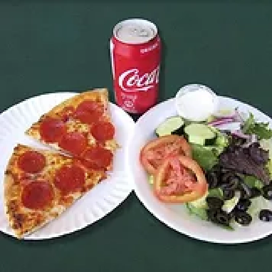 1 Large Pizza with Pepperoni