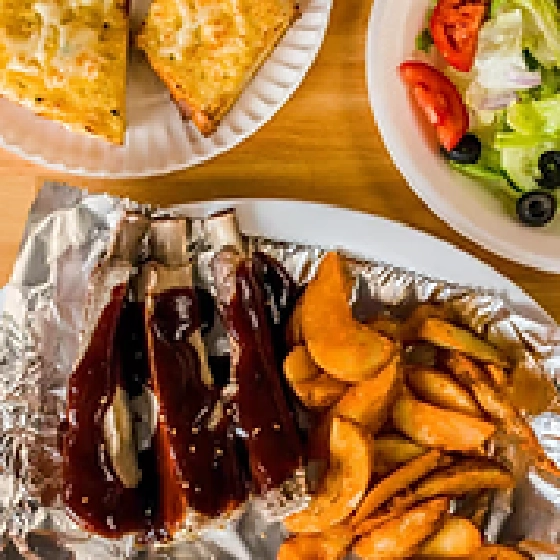 1/2 Rack of BBQ Ribs