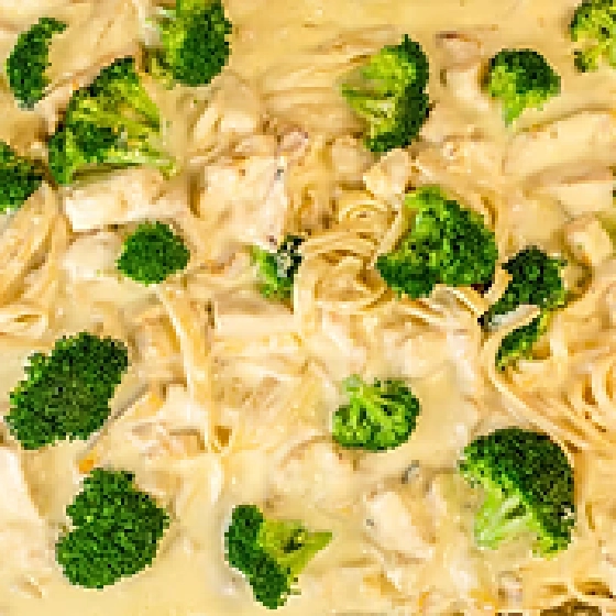 Fettuccine Alfredo with Chicken