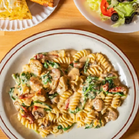 Fussilli Ricotta with Chicken