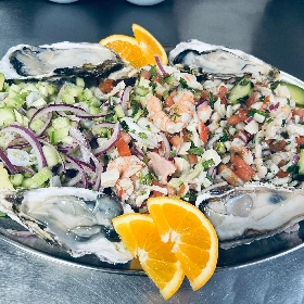 Parrillada de Mariscos para 2 personas