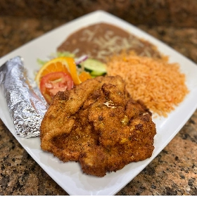 Filete De Pollo Empanizado - Platillo