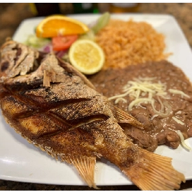 Pescado Frito Huachinango - Platillo