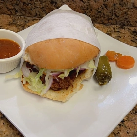 Torta de Milanesa De Pollo O Res