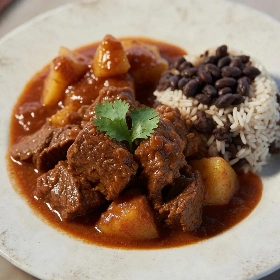 Carne con Papas
