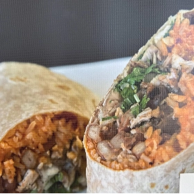 Asada or Chicken Burrito