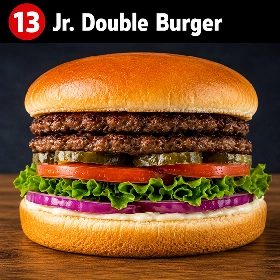 Jr. Double Burger