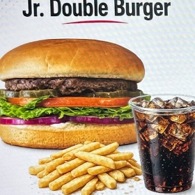 Jr. Double Burger