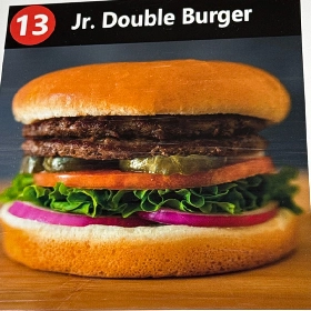 Jr. Double Burger