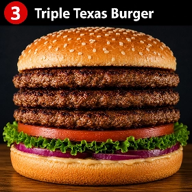 Triple Texas Burger