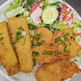 Fish & Shrimp Plate