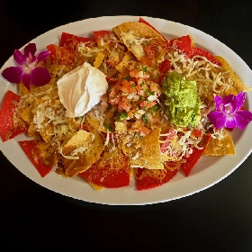 Nachos  with meat- a la carte