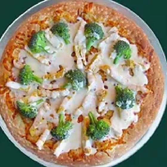 Chicken Alfredo Pizza