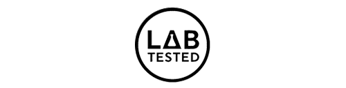 Lab tested logo.