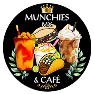 Munchies MX and Cafe logo.