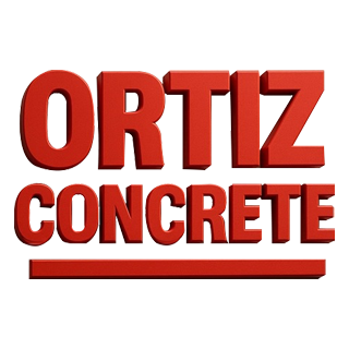 Ortiz Concrete logo.