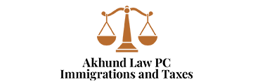 Akhund Law PC Immigrations and Taxes logo.