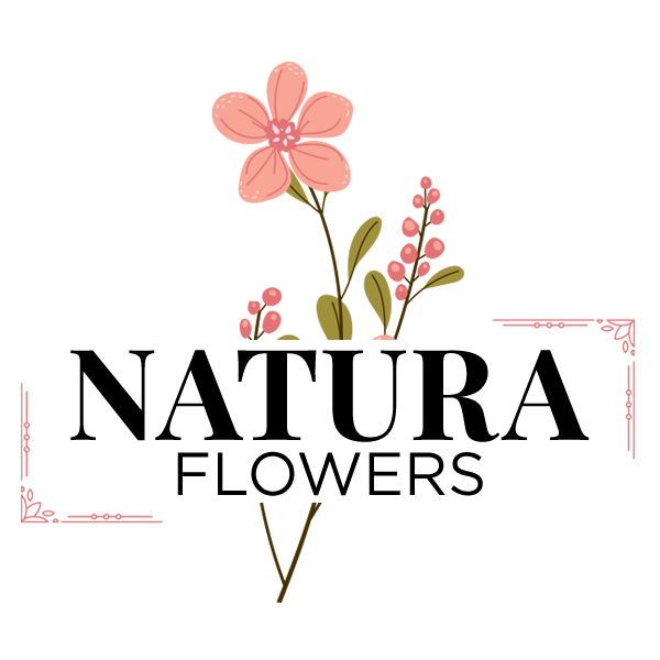 Natura Flowers logo.