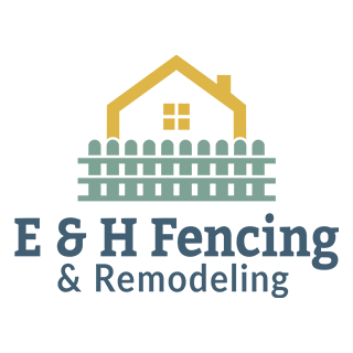 E and H Fencing and Remodeling logo.
