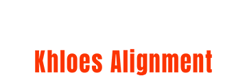 Khloes Alignment logo.