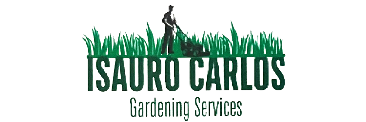 Isauro Carlos Gardening Service logo.