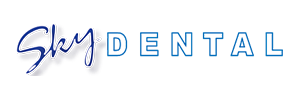 Sky Dental logo.