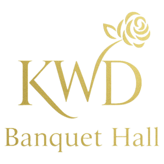 KWD Banquet Hall logo.