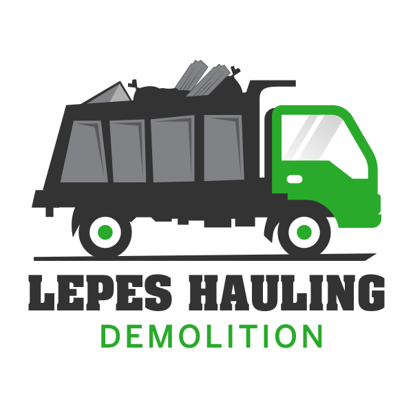 Lepes Hauling Demolition logo.