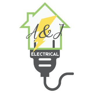 A and J Electrical logo.