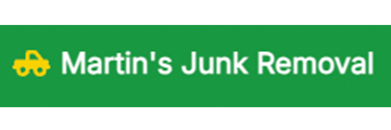 Martins Junk Removal logo.