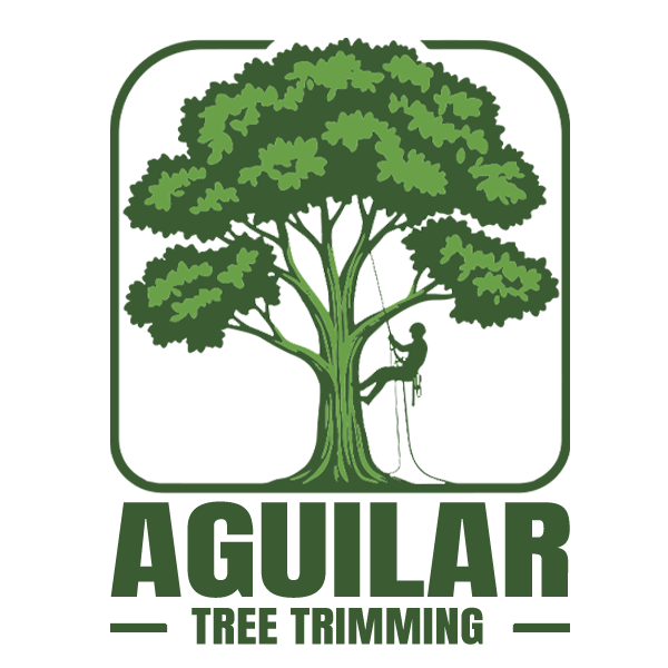 Aguilar Tree Trimming logo.