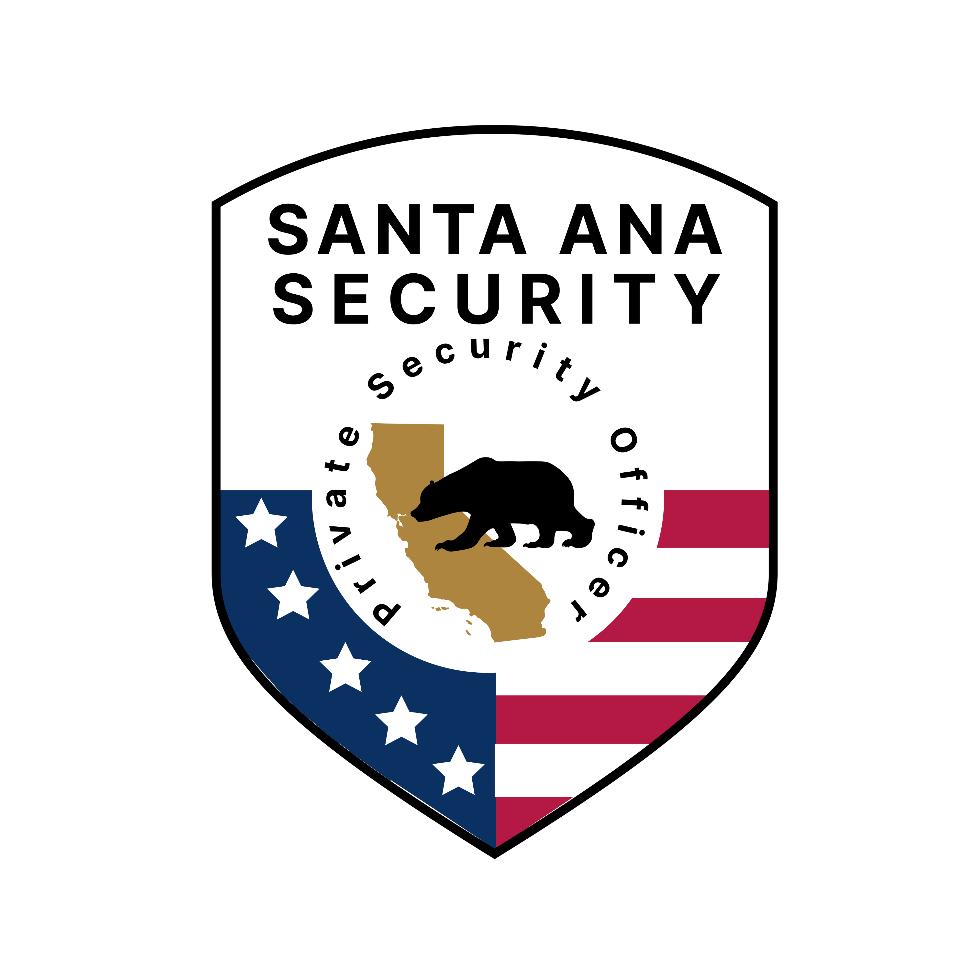 Santa Ana Security logo.