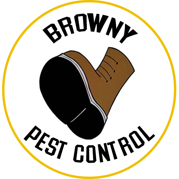 Browny Pest Control logo.