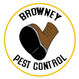 Browny Pest Control logo.