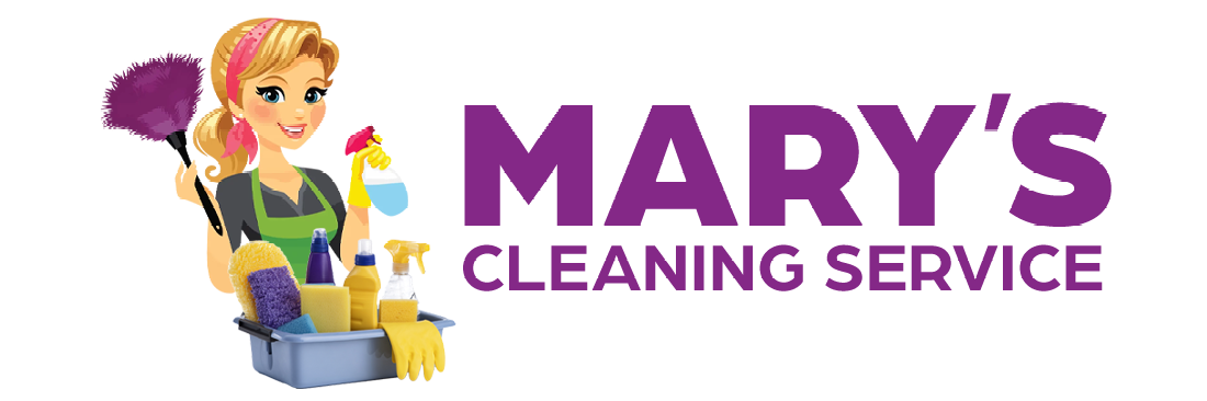 Marys Cleaning Service logo.