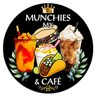 Munchies MX and Cafe logo.