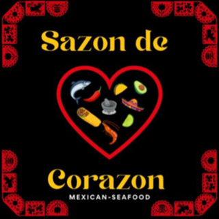 Sazon De Corazon logo.