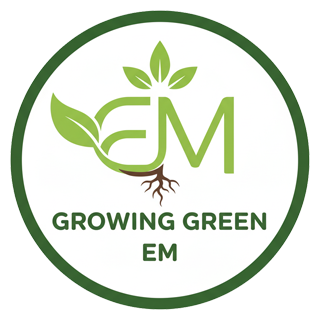 Growing Green Em logo.