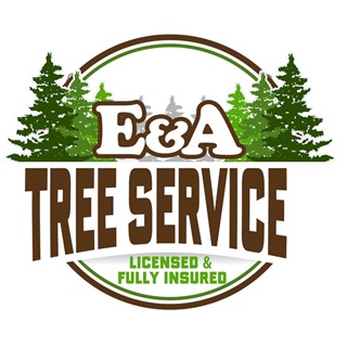 E and A Tree Service Inc logo.