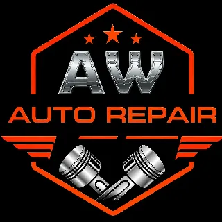 aw auto repair logo