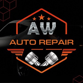 AW Auto Repair logo.