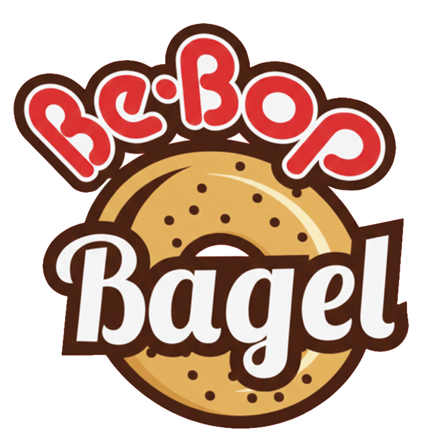 Be Bop Bagel logo.